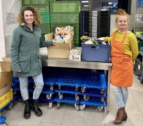 Übergabe Aktion Sternschnuppe