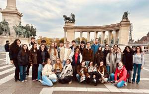 Deutsch-israelischer Schüleraustausch in Budapest