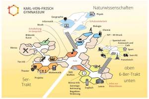 Karte Schulhaus Schnuppernachmittag