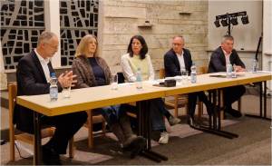 Podiumsdiskussion mit Herrn Stoch MdL in Nehren