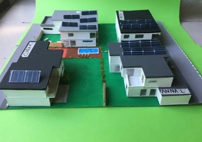 Siedlung im Bauhaus-Stil